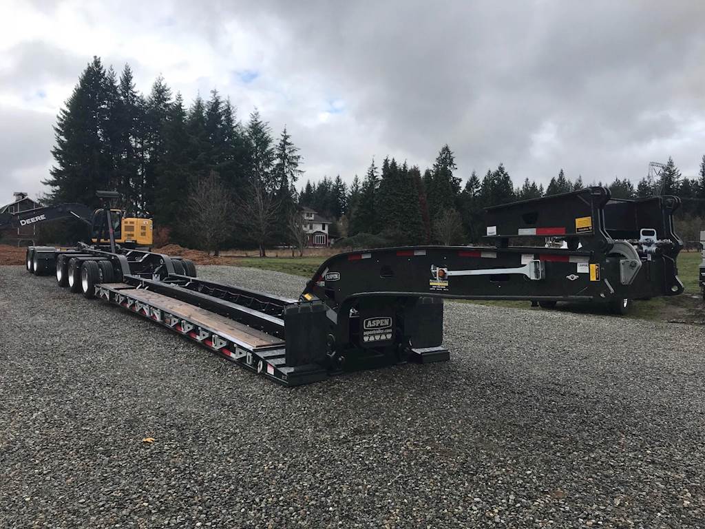 2018 Aspen New 2017 Aspen 75 Ton Lowboy Trailer Lowboy Trailer For Sale