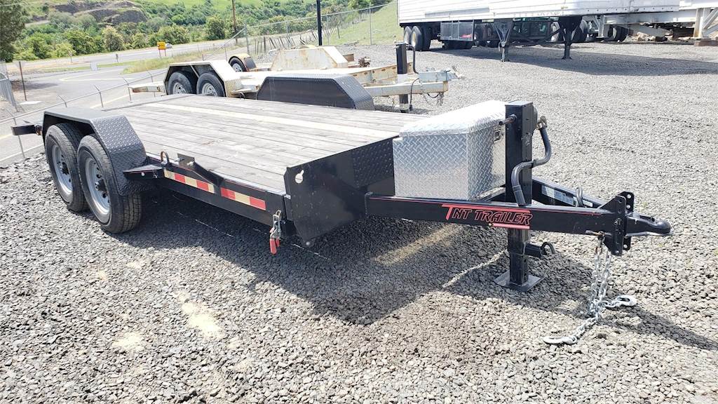 2017 Mirage TNT 16' TILT DECK UTILITY Tag Trailer For Sale Lewiston