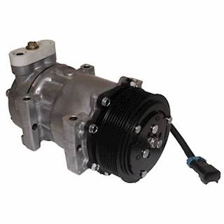 New Ac Compressor 8 Groove Voltage: 12 Sanden Style 4042, 4432 & 4759 Clutch
