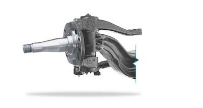 Peterbilt 357 Front Axle Assembly