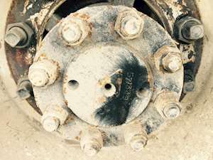 Dana-Spicer N340 Axle Shaft for a 1995 International 47/4900