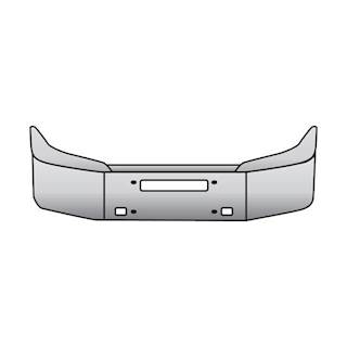 International ProStar Front Bumper