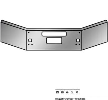 Kenworth T880 Front Bumper