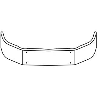 Peterbilt 357 Front Bumper