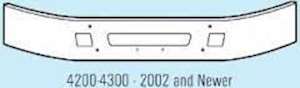International 4000 Series Front Bumper