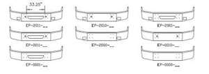 International 9200 / 9400 Front Bumper for a International 9200/9400I
