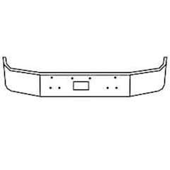 Peterbilt 377 Front Bumper