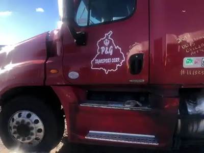 Freightliner Cascadia 125 Left Door