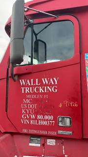 Freightliner Century Class 120 Left Door for a 2001 Freightliner C120