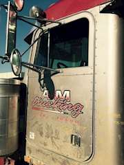 Peterbilt 379EXHD Left Door for a 1999 Peterbilt 379 EXT