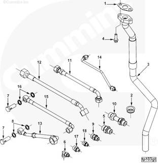 Cummins ISX Engine Part