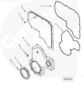 Cummins ISX Engine Part