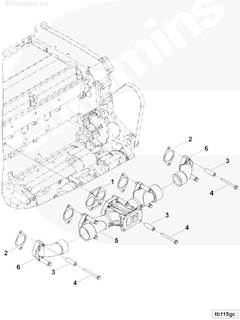Cummins ISX Engine Part