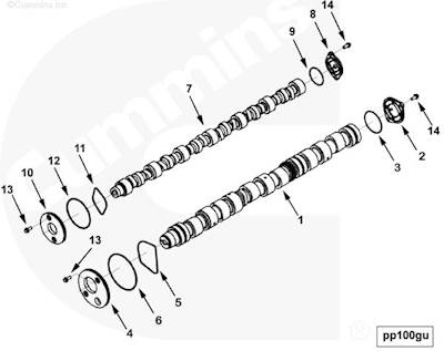 Cummins ISX Engine Part