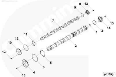 Cummins ISX Engine Part