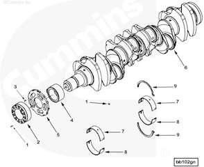 Cummins ISX Engine Part