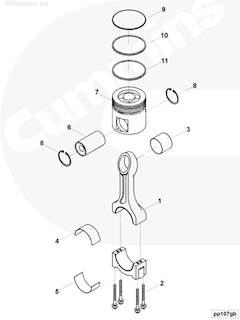 Cummins ISX15 Engine Part