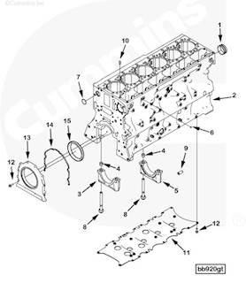 Cummins ISX15 Engine Part