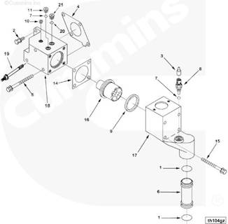 Cummins N14 Engine Part