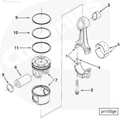 Cummins N14 Engine Part