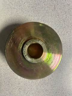 New Surplus Alternator V Groove Pulley Part# 24-1507 DBL PLY 7/8B 1/2G 3.36 Od