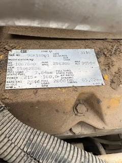 Caterpillar 3116 Engine for a 1995 GMC C7000 Topkick