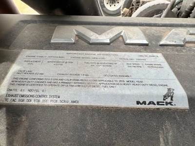 Mack MP8 Engine for a 2019 Mack Anthem