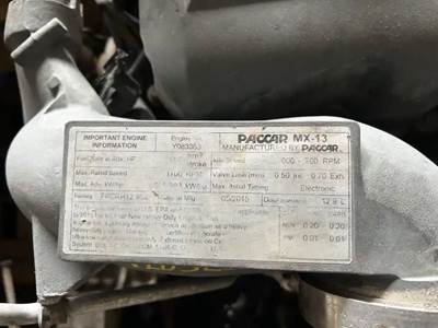 Paccar MX-13 Engine for a 2016 Kenworth T680