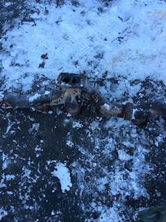 Detroit Series 60 Exhaust Manifold for a Ford