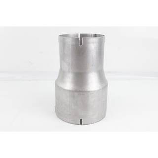 New Union Adapter.  5" Id To 4" Id.  Aluminized Metal