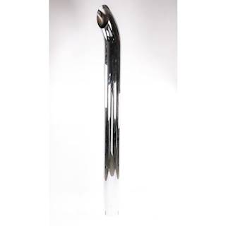 5"X60" Od Chrome Curved Stack Pipe