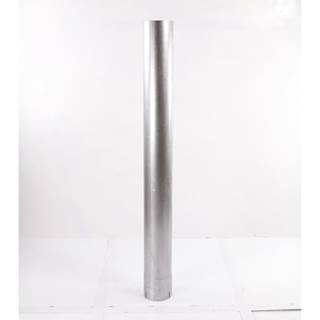 5"X48" Id Chrome Straight Stack Pipe
