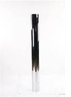 5" X 36" Flat Top  Id Chrome Tip