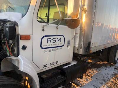 International 4700 Left Fender Extension