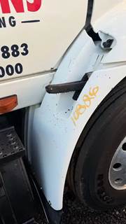 International 8600 Right Fender Extension