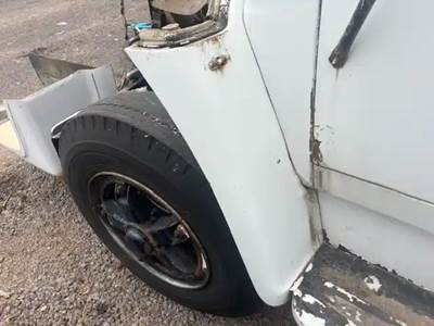 International Left Fender Extension for a 1975 International Harvester 1800 LOADSTER