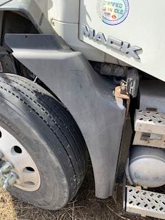 Mack Pinnacle CXU613 Left Fender Extension for a 2015 Mack CXU613