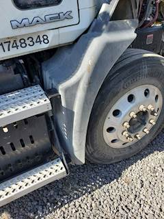 Mack Pinnacle CXU613 Right Fender Extension for a 2012 Mack CXU613