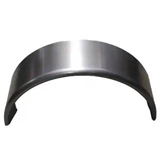 New Smooth Aluminum Fender 12" Wide 22" Radius For Low Pro 22.5 Tire