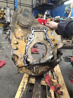 Caterpillar C13 Flywheel Housing for a 2008 Kenworth T800