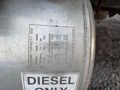 International MV607 Left Fuel Tank