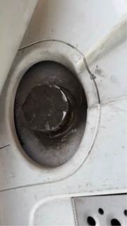 International ProStar Left Fuel Tank