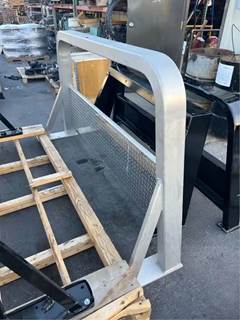 New Takeoff Wrecker Headache Rack/ Aluminum 89" Wide At Base  48" Tall  19.5"