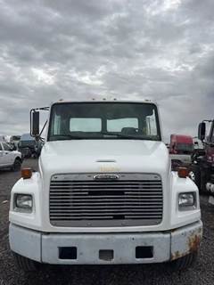 2002 Freightliner FL70 Fiberglass Tilt Hood Assembly with Headlights FL50/FL60/FL70/FL80