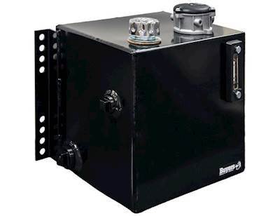 15GALLON Side Mount Hydraulic Tank With Built In Filter Base Capacity 15 Gal