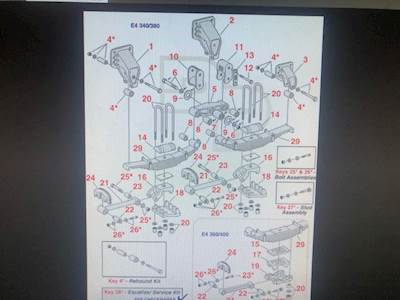 Ford L8000 Rear Leaf Spring