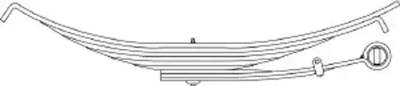 Volvo / WhiteGMC Rear Leaf Spring for a Volvowhitegmc