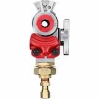New Glad Hand Sloan Valve.  Shut Off Style For Emergency (Red)  Air Line.  3/8'