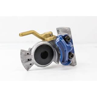 New Glad Hand Service Shutoff Lever 1/2" Glad Hand With Bolt On Mount