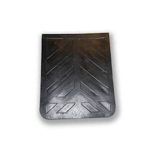 New Rubber Chevron Mudflap 24 X 30 X 1/4" "Economy"